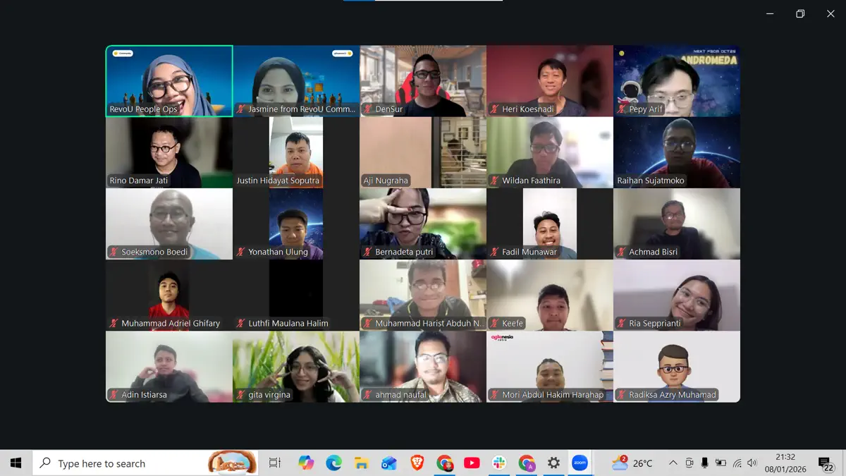 Live workshop session with instructors and students