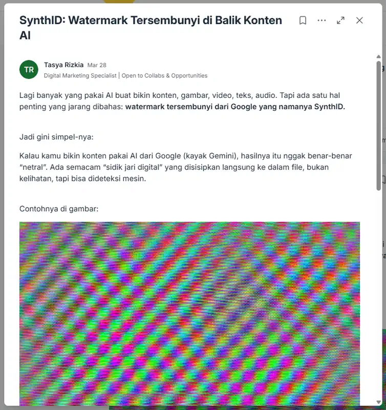 RevoU AI community dashboard with fresh insights